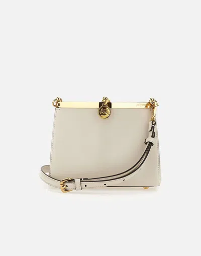 Etro Vela Mini Cream Calfskin Bag