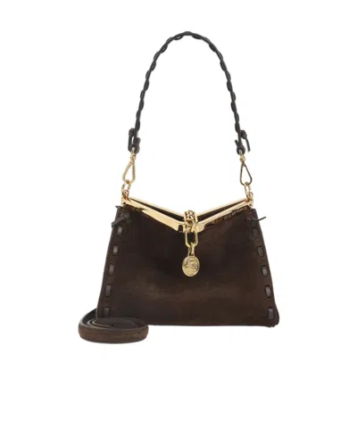 Etro Vela S Bag In Brown