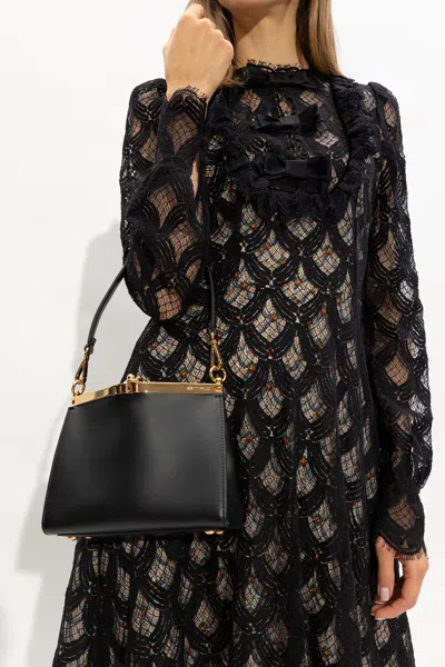 Etro ‘vela Small' Shoulder Bag In Black