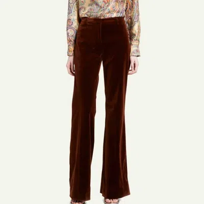Etro Bootcut Pants In Black