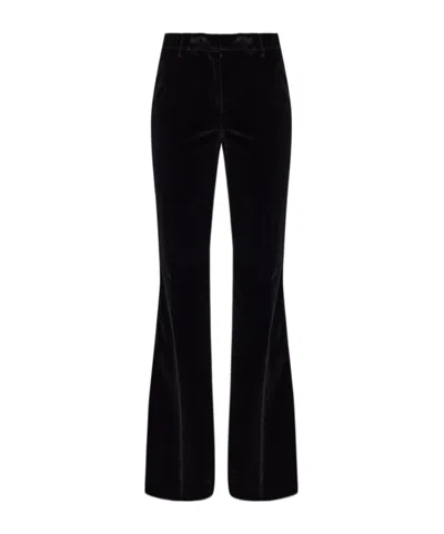 Etro Velvet Trousers In Black
