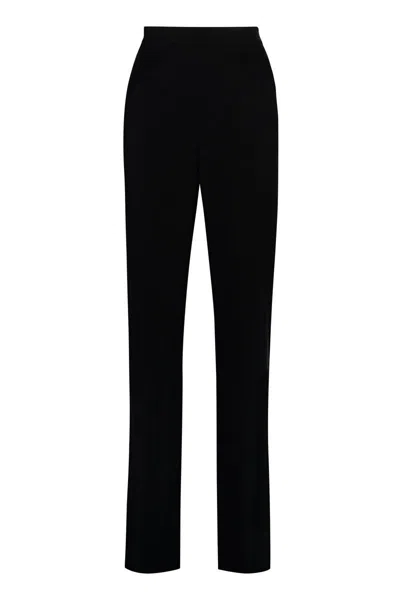 Etro Velvet Trousers In Black