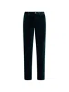 Etro Patterned-jacquard Slim-cut Jeans In Black
