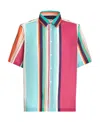 Etro Vertical-stripe Shirt In Multi