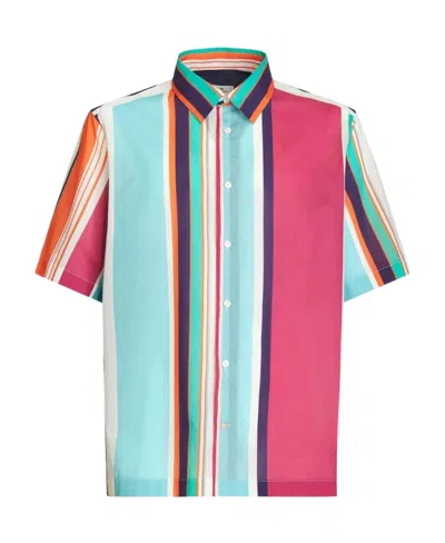 ETRO VERTICAL-STRIPE SHIRT
