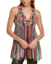 Etro Swirl Fringed Vest