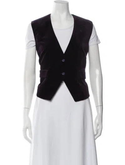 Pre-owned Etro Vest In Blue