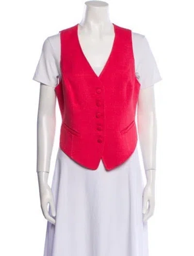 Pre-owned Etro Vest In Pink