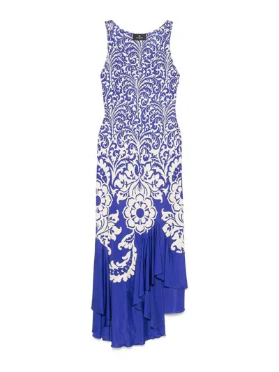 ETRO VESTIDO DE NOCHE - AZUL