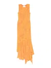 Etro Vestido Midi - Naranja