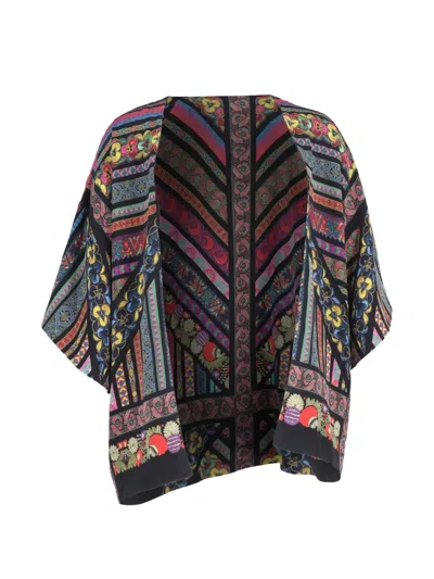 Pre-owned Etro Vintage Joseph Printed Jacket In Black