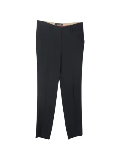 Pre-owned Etro Vintage Straight-leg Trousers In Black