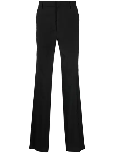 Etro Virgin Wool Tailored Trousers In Black