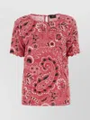 Etro Printed Stretch Viscose Blouse