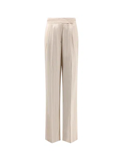 Etro Viscose Trousers In Neutral