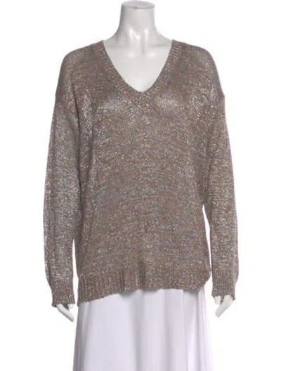 Pre-owned Etro V-neck Sweater