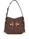 Etro Volcano Shoulder Bag In Brown