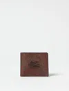 Etro Wallet  Men Color Brown In 棕色
