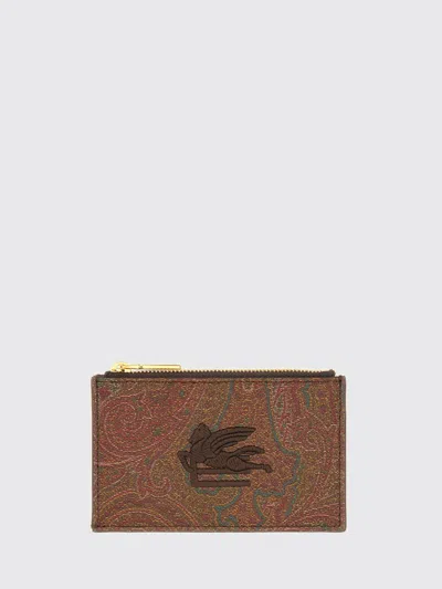 Etro Wallet Men  In Brown