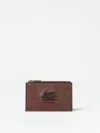 Etro Wallet  Woman Color Brown In 棕色