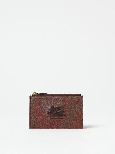 Etro Wallet  Woman Color Brown In 棕色