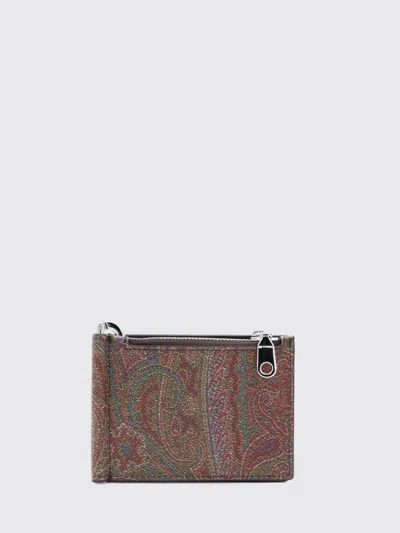 Etro Wallet Men Color Brown