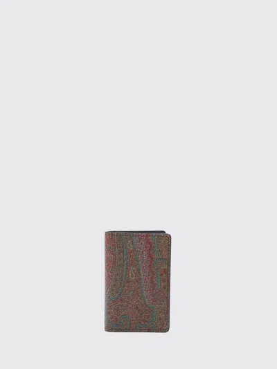Etro Wallet Men Color Brown