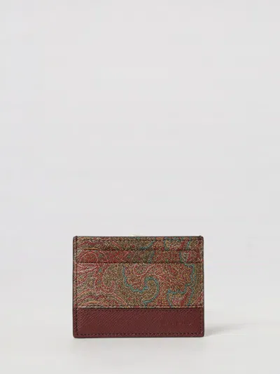 Etro Wallet Men Colour Brown