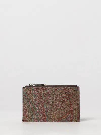 Etro Wallet Men Colour Brown