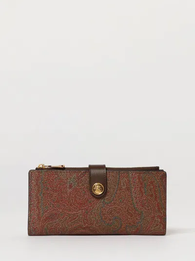 Etro Wallet Woman  In Brown