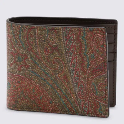 Etro Wallets Arnica In Brown