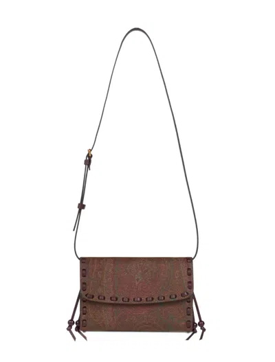 Etro Wallets In Burgundy