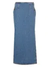 Etro Denim Skirt In Light Blue