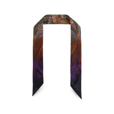 Etro Wata Scarf In Green