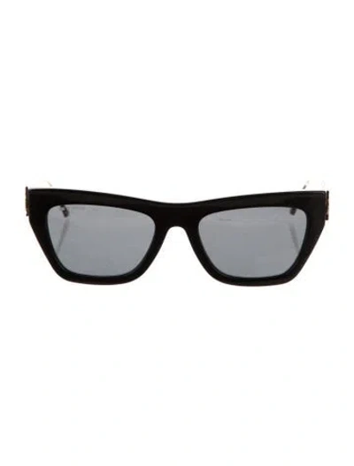 Pre-owned Etro Wayfarer Tinted Sunglasses In Black