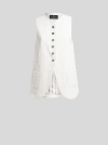 Etro White Vest