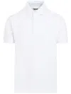Etro White Button Placket Polo Shirt