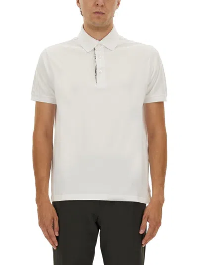 Etro White Cotton Polo Shirts