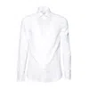 Etro Crisp White Long Sleeve Button-down Shirt In White