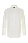 Etro Jacquard Shirt With Long Sleeves And Pointed Collar In White