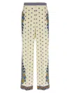 Etro Amebas Print Natural Pants For Women