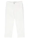 ETRO WHITE SLIM FIT JEANS WITH LOGO