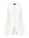 Etro White Vest In White