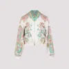 Etro Women's Lucky Charms Bomber Jacket In White