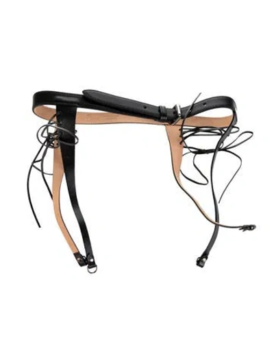 Pre-owned Etro Wide Leather Harness In Black