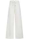Etro Wide-leg Denim Jeans With High Waist In White