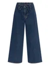 Etro Wide-leg Jeans In Blue