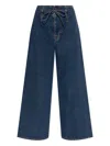 Etro Wide-leg Jeans In Blue