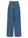 ETRO WIDE LEG JEANS BLUE