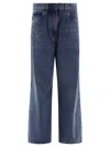 Etro Washed-out Wide-leg Jeans In Blue
